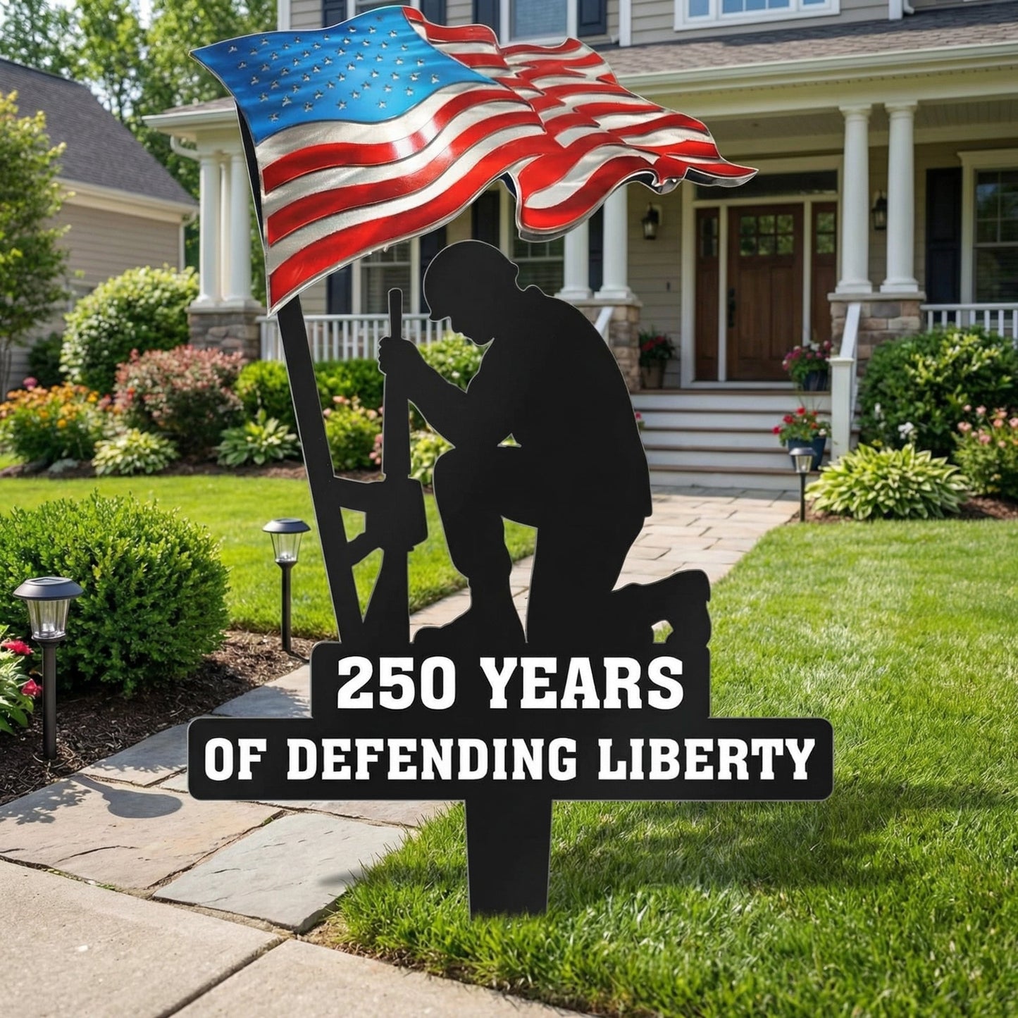 π₯π₯ Limited time 57% OFF! First 50 pieces enjoy 57% off! π₯π₯ β¨πΊπΈπ½ 15.75 Metal Garden Stake β ποΈ 250 Years of Defending Liberty