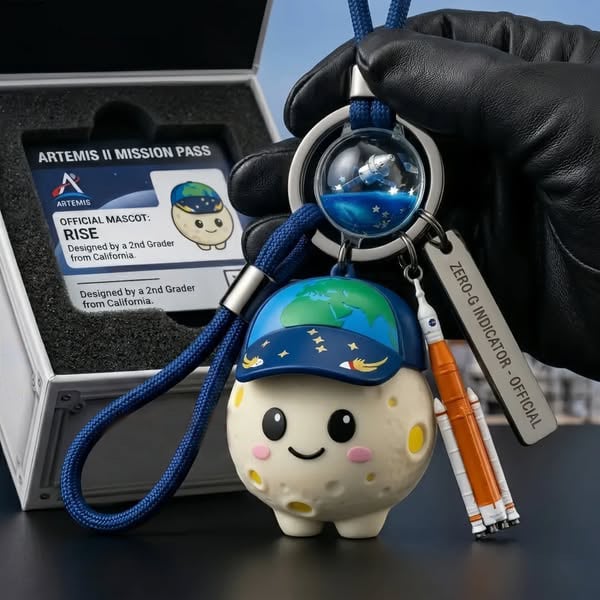 🎁Last Day Promo: 49% OFF - 🌙 Artemis II Commemorative Mascot Keychain