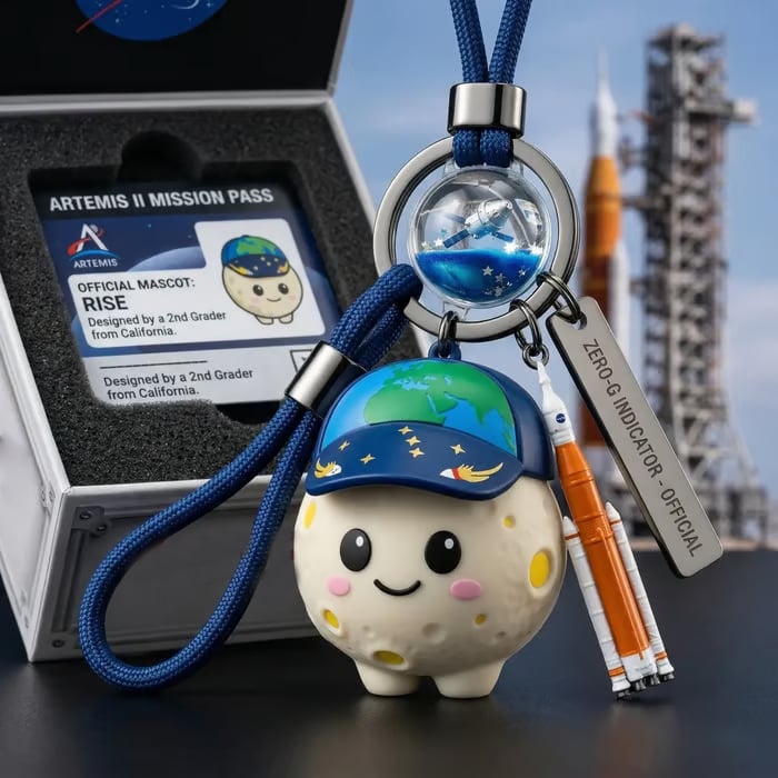 🎁Last Day Promo: 49% OFF - 🌙 Artemis II Commemorative Mascot Keychain